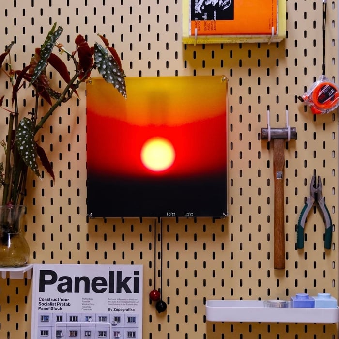 The Kinetic Sun | 50% OFF Limited Time - Interactive Wall Light Sculpture