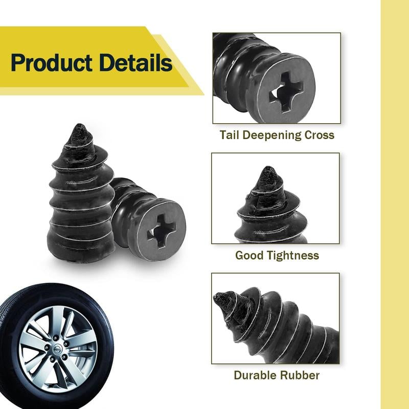 🚗Tire Repair Rubber Nails Kit
