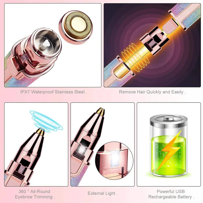 🔥GlowTrim Pro-Premium Facial Trimmer