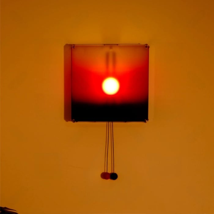 The Kinetic Sun | 50% OFF Limited Time - Interactive Wall Light Sculpture