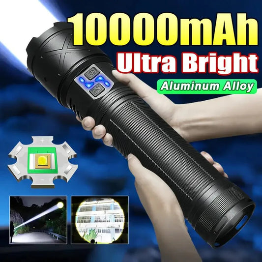 The World's Brightest Rechargeable Flashlight | Doubles as a Power Bank