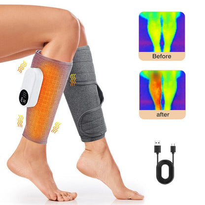 Tindite™ Leg Foot Massager Heat Air Compression for Circulation Muscles Relax Pain Relief
