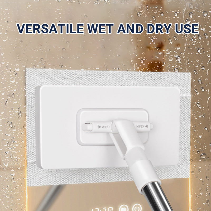 Disposable Dust Mop with 10 Reusable Cloths