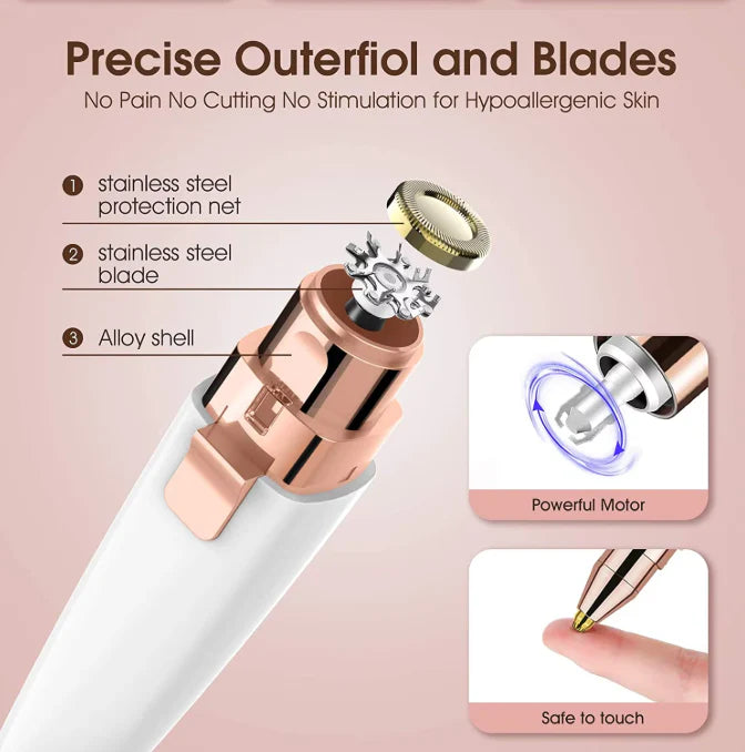 🔥GlowTrim Pro-Premium Facial Trimmer